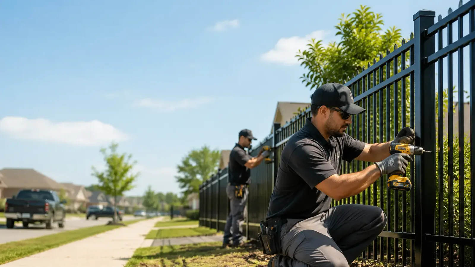 Metal Fence Installation in Natchitoches, LA